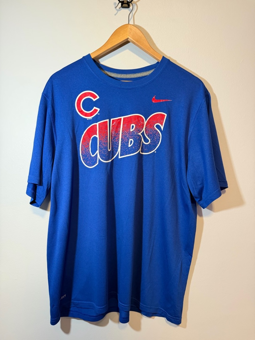 Nike Cubs Royal Blue Graphic Short-Sleeve Tee